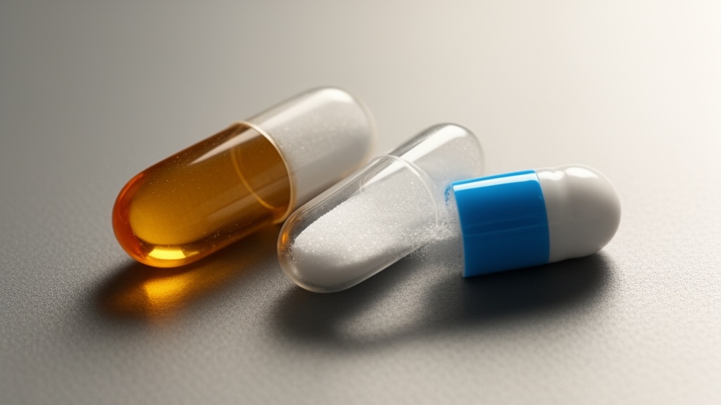 Different capsule types and shells