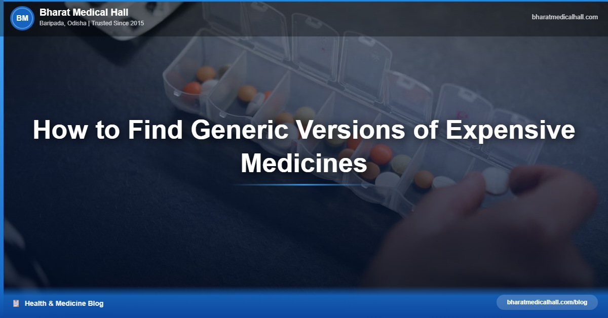 How to Find Generic Versions of Expensive Medicines – Bharat Medical Hall