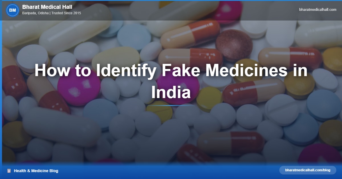 How to Identify Fake Medicines in India – Bharat Medical Hall