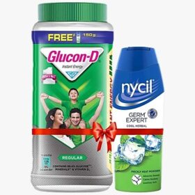 Glucon-D in Baripada Odisha | Instant Energy Drink with Free Nycil Powder 150g